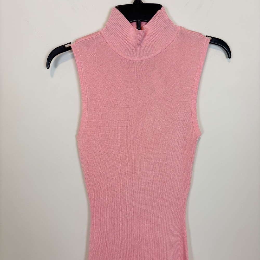 SEROYA Amine Knit Maxi Dress in Coral Blush Size S - Picture 3 of 11